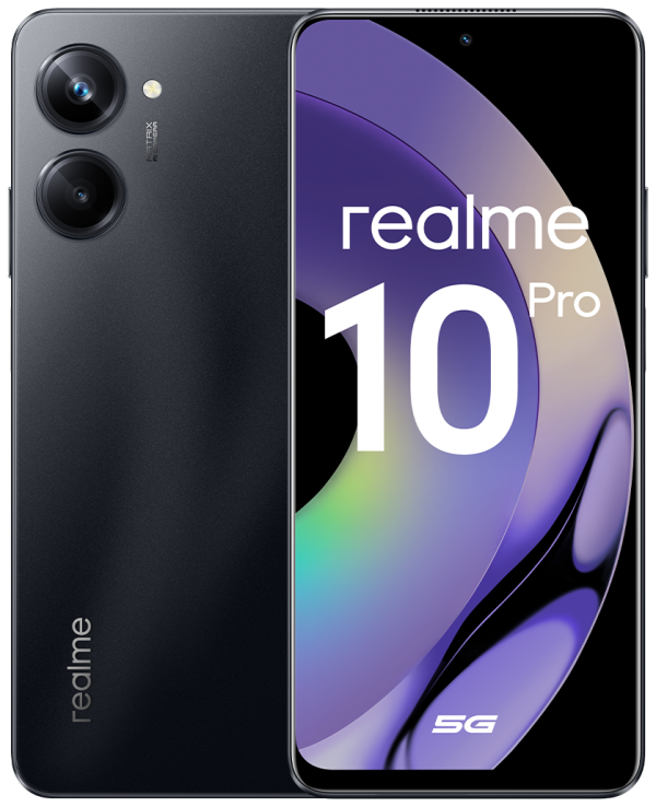 Купить Смартфон realme 10 Pro 5G 8/128 ГБ RU, черный (RMX3661)